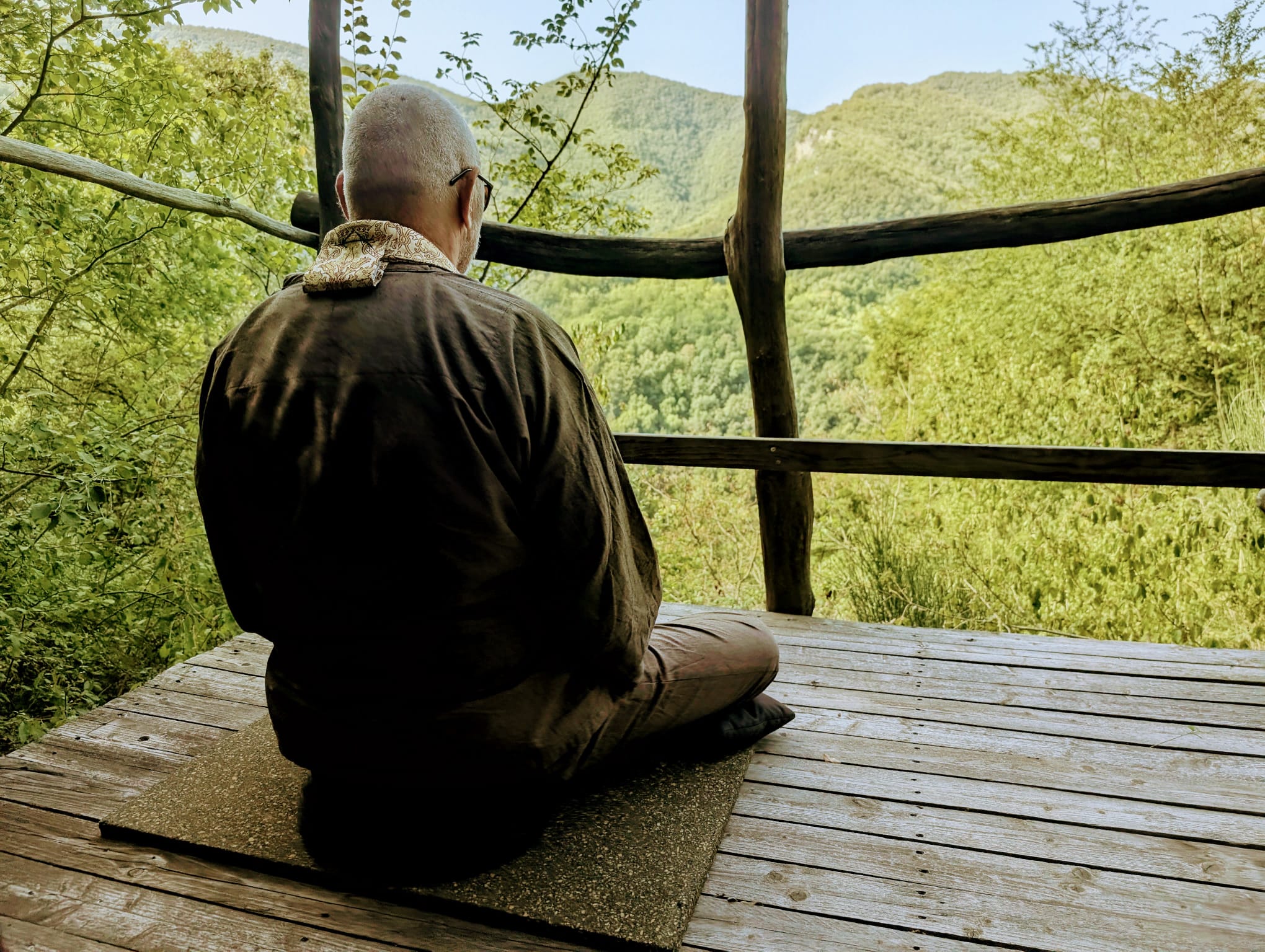 outside zazen